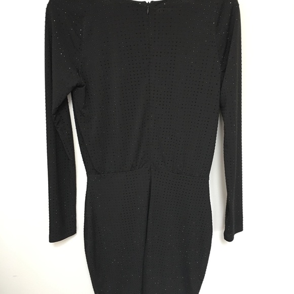 Marciano Jana Studded Wrap Dress - BLACK - Picture 7 of 7